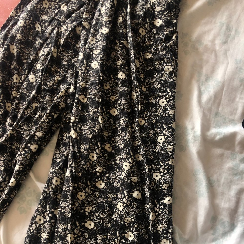 Flowy Floral Pants